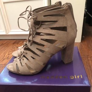 Madden girl Bannerrr chunky heels